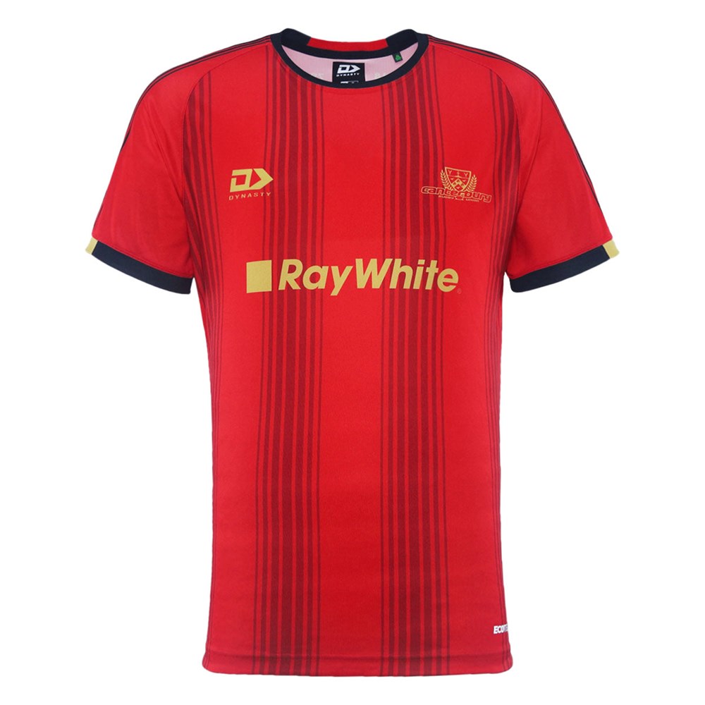 2024 Canterbury Rugby Mens Ecotek Training Tee - Red