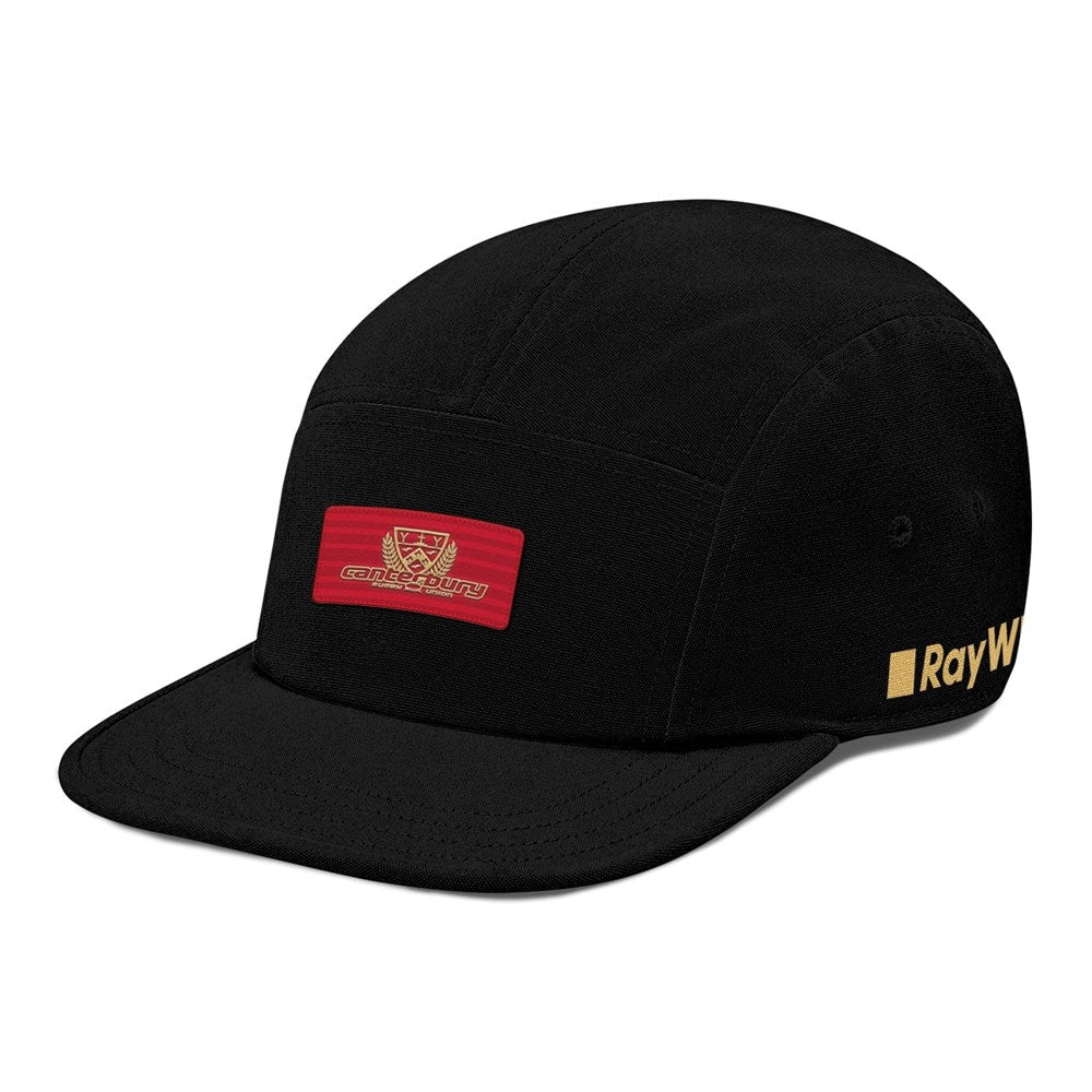2025 Canterbury Rugby 5 Panel Camper Cap - Black