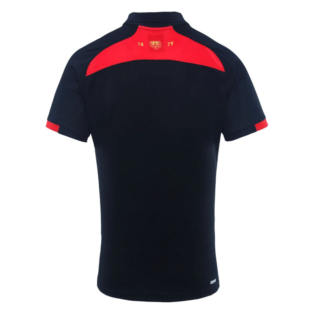 2025 Canterbury Rugby Mens Media Polo - Black