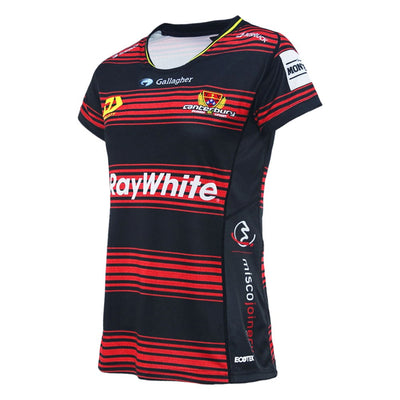 2024 Canterbury Rugby Ladies Replica Home Jersey - Black