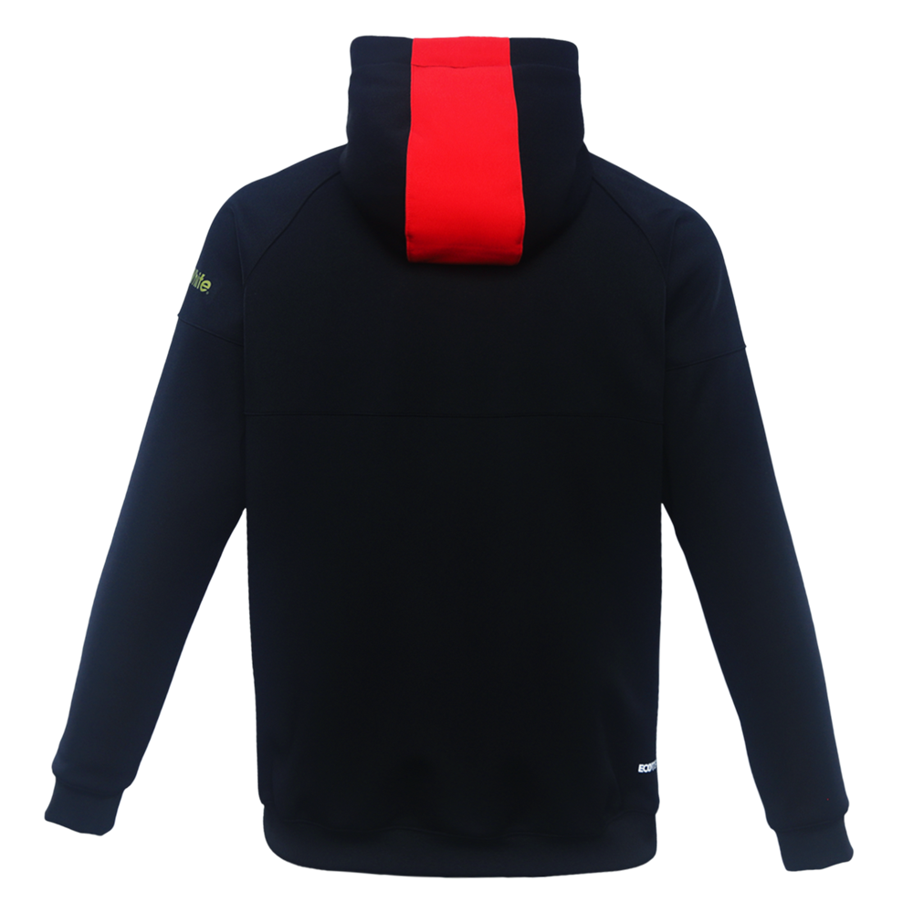 2025 Canterbury Rugby Mens Qtr Zip Hoodie - Black