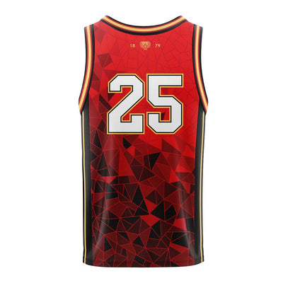 2025 Canterbury Rugby Mens Basketball Singlet - Red